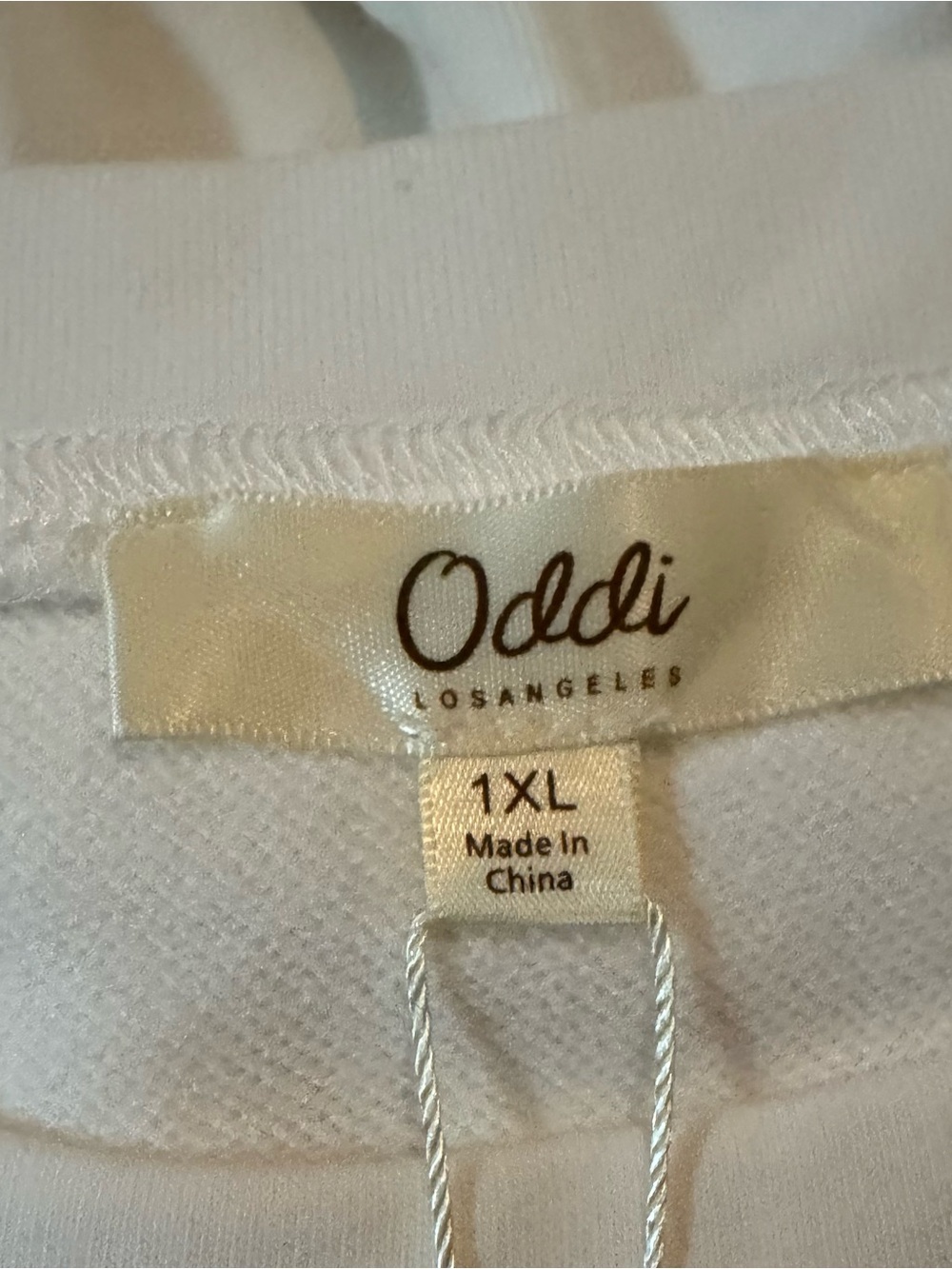 Oddi white top with matching joggers sold as a set!